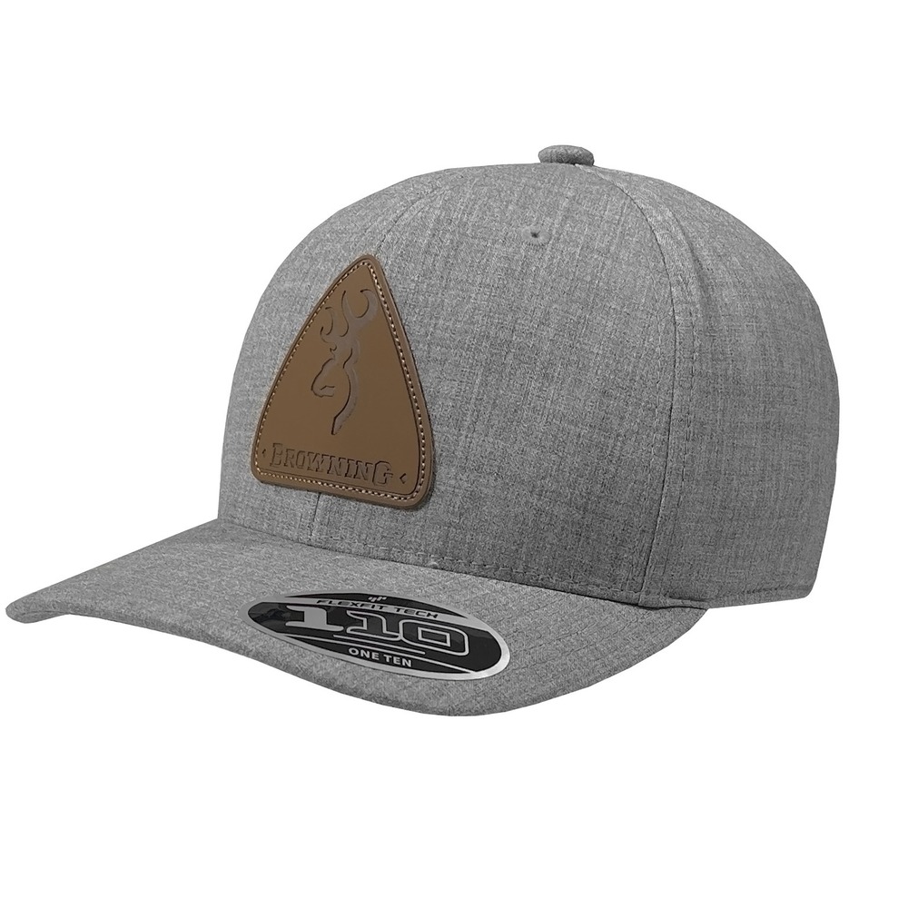Browning Slug Cap / Hat‎ - NWT Mens One Size Snapback Heather Grey - #45062-CAP2